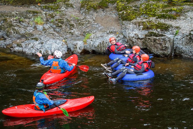 Whitewater River Tubing in Llangollen - Learning the basics before the rapids