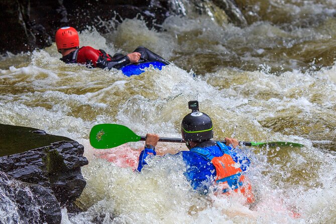 Whitewater River Tubing in Llangollen - Calm stretches, white water, and plenty of noise
