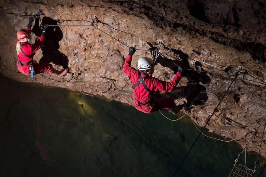 WOOKEY HOLE CAVES: Wild Wookey Caving Adventure - The five-minute walk to the cave