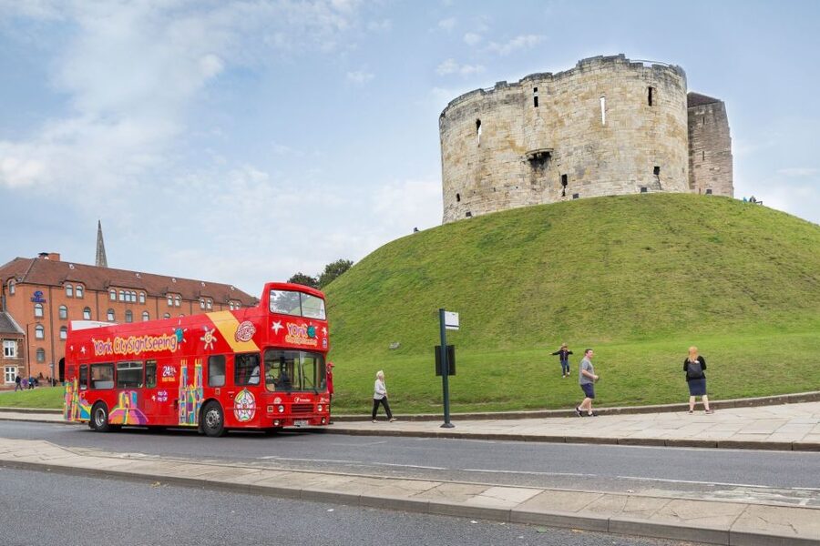 York: City Sightseeing Hop-On Hop-Off Bus Tour - Foss Bank, Peasholme Green and The Stonebow