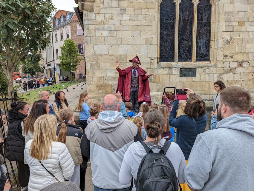 York: Wizard Walk of York Tour - Magic, Comedy & Family Fun - Magic, comedy, and audience participation