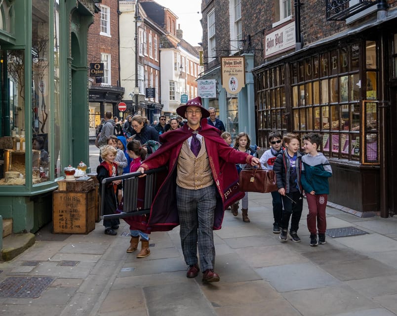 York: Wizard Walk of York Tour - Magic, Comedy & Family Fun - Starting at the bottom of the Shambles